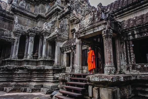 AmaWaterways, AmaDara, AngkorWat Monk.jpg